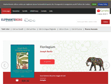 Tablet Screenshot of elephantsbooks.com